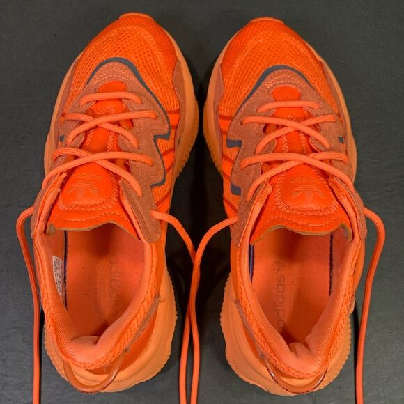 Adidas Original Ozweego Sneakers Orange Size 6 Womens or Youth 4.5 - Picture 7 of 13